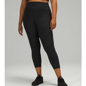 NEW~Lululemon Wunder Train HR Crop Leggings~18
